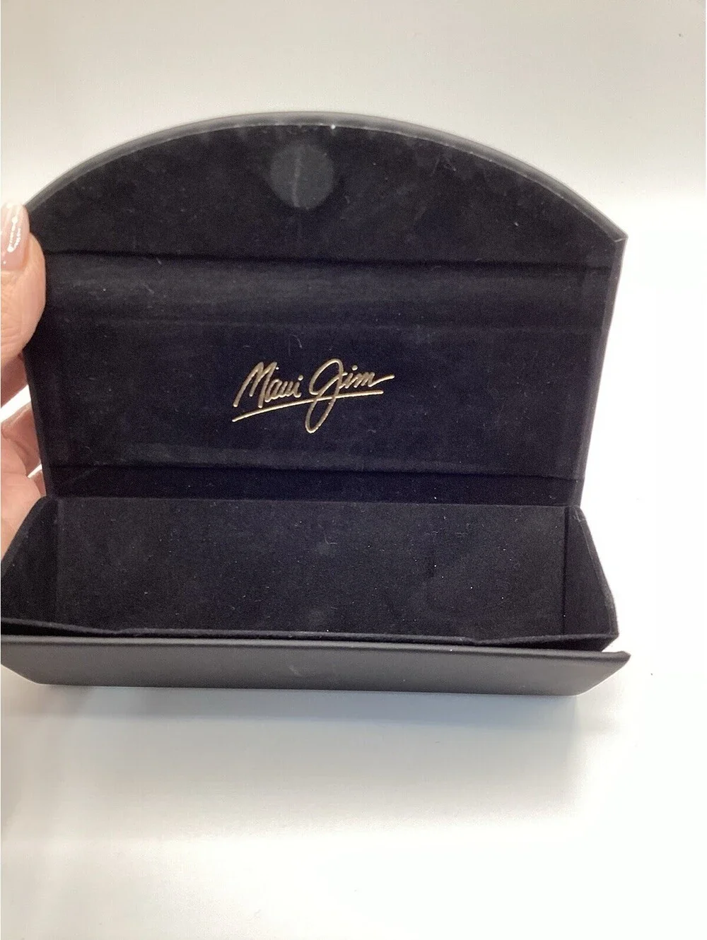 Maui Jim Sunglasses Case Black Tri-Fold